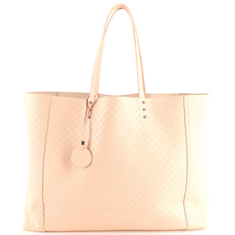 Bottega Veneta Intrecciomirage Tote Leather Large