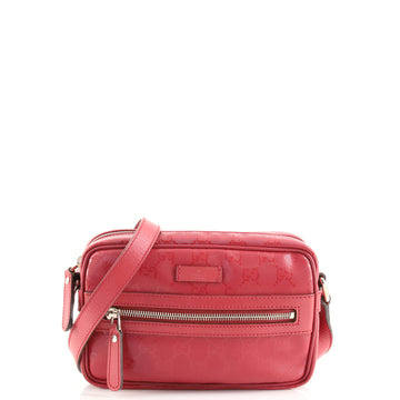 Gucci Zip Crossbody Bag GG Imprime Mini
