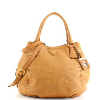 Prada Convertible Satchel Vitello Daino Medium