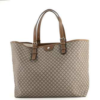 Gucci Belted Tote Diamante Coated Canvas Large