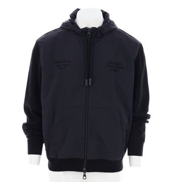 Louis Vuitton Men's Hybrid Zipped Hoodie Polyamide and Cotton