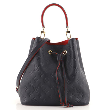 Louis Vuitton NeoNoe Handbag Monogram Empreinte Leather MM