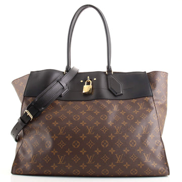 Louis Vuitton City Steamer Handbag Monogram Canvas XXL