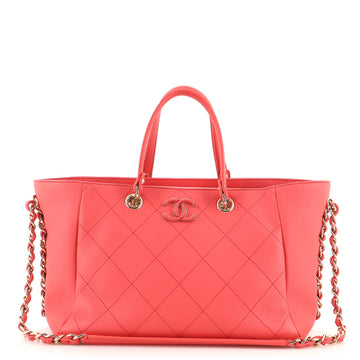 Chanel Neo Soft Shopping Tote Stitched Bullskin Small