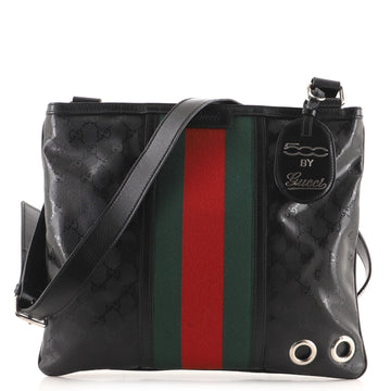 Gucci 500 Web Messenger Bag GG Imprime Medium
