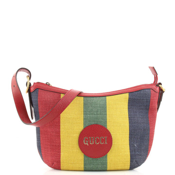 Gucci Baiadera Shoulder Bag Striped Canvas