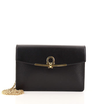 Salvatore Ferragamo Icona Chain Wallet Leather