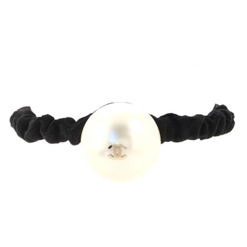 Chanel Pearl Hair Tie Fabric