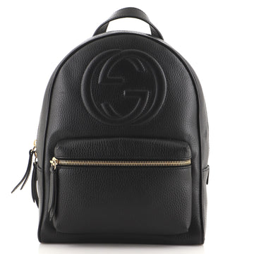 Gucci Soho Chain Backpack Leather