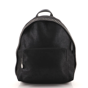 Stella McCartney Falabella Front Zip Backpack Shaggy Deer Mini