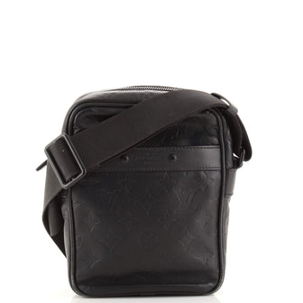 Louis Vuitton Danube Handbag Monogram Shadow Leather PM