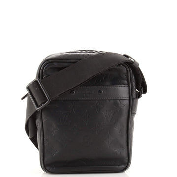 Louis Vuitton Danube Handbag Monogram Shadow Leather PM