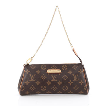 Louis Vuitton Eva Crossbody Monogram Canvas Brown