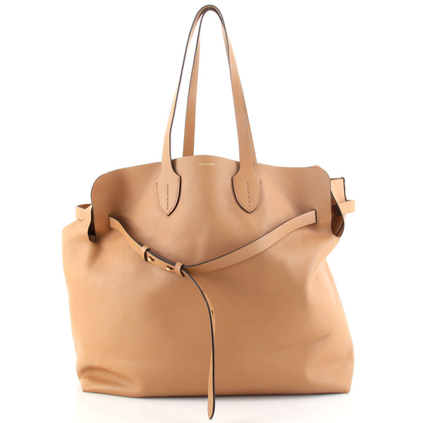Burberry Belt Soft Tote Leather Large Neutral 169059109