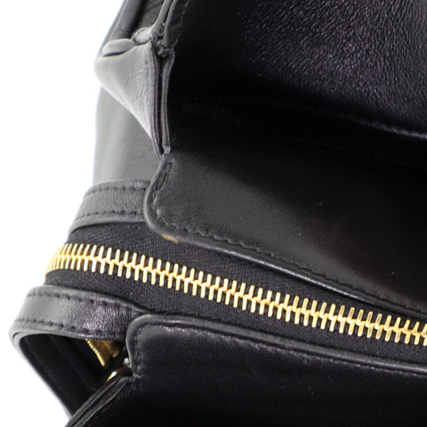 Chanel Vintage Supermodel Weekender Bag Quilted Leather Large Black 1690593