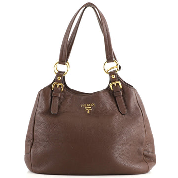 Prada Buckle Strap Shoulder Bag Vitello Daino Medium