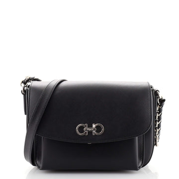 Salvatore Ferragamo Sandrine Shoulder Bag Saffiano Leather Small