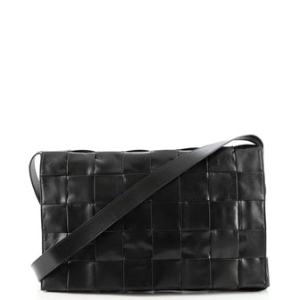 Bottega Veneta Cassette Crossbody Bag Maxi Intrecciato Leather Large