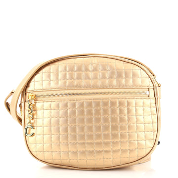 Celine C Charm Camera Bag Quilted Leather Medium