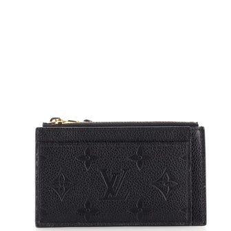 Louis Vuitton Zipped Card Holder NM Monogram Empreinte Leather