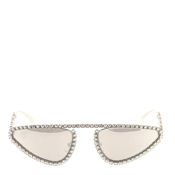 Versace Medusa Sunglasses Crystal and Metal