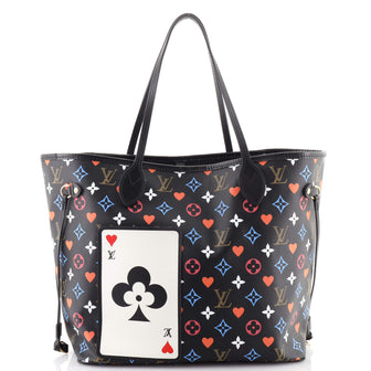 Louis Vuitton Neverfull NM Tote Limited Edition Game On Multicolor Monogram MM