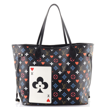 Louis Vuitton Neverfull NM Tote Limited Edition Game On Multicolor Monogram MM