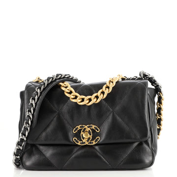 Chanel 19 Flap Bag Quilted Lambskin Medium