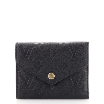 Louis Vuitton Victorine Wallet Monogram Empreinte Leather