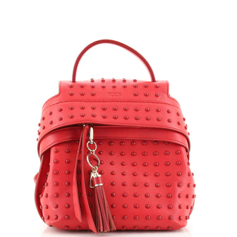 Tod's Studded Wave Backpack Leather Mini