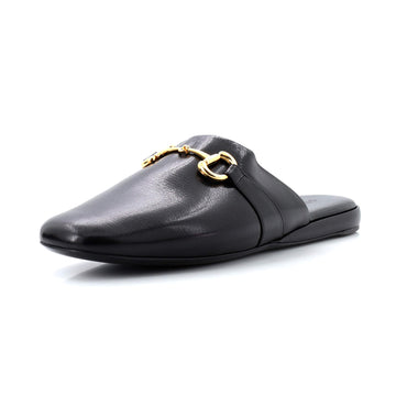 Gucci Men's Horsebit Mules Leather