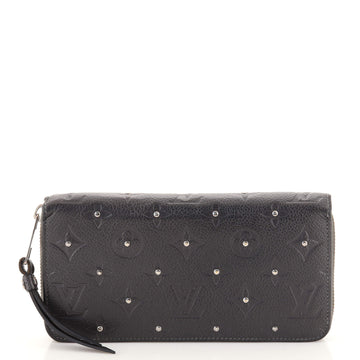 Louis Vuitton Zippy Wallet Studded Monogram Empreinte Leather