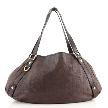 Gucci Abbey Shoulder Bag Guccissima Leather Medium