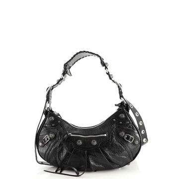 Balenciaga Le Cagole Giant Studs Shoulder Bag Leather Small