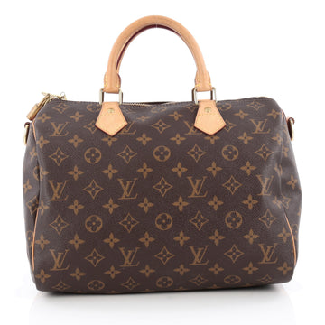 Louis Vuitton Speedy Bandouliere Bag Monogram Canvas 30