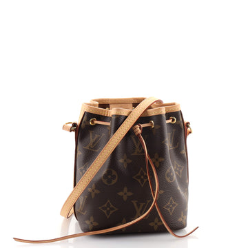 Louis Vuitton Noe Handbag Monogram Canvas Nano