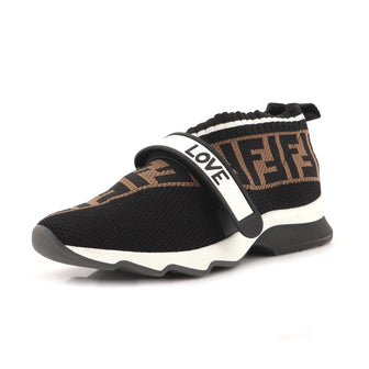 Fendi Women's Rockoko Sneakers Knit Fabric