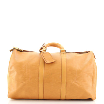 Louis Vuitton Keepall Bag Epi Leather 45