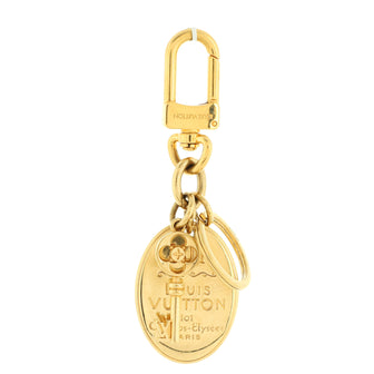 Louis Vuitton 101 Champs-Elysees Maison Key Holder And Bag Charm Metal