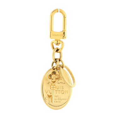 Louis Vuitton 101 Champs-Elysees Maison Key Holder And Bag Charm Metal