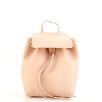 Mansur Gavriel Drawstring Backpack Leather Mini