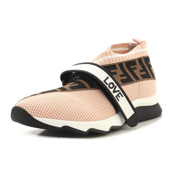 Fendi Women's Rockoko Sneakers Knit Fabric