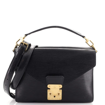 Louis Vuitton Vintage Biface Handbag Epi Leather