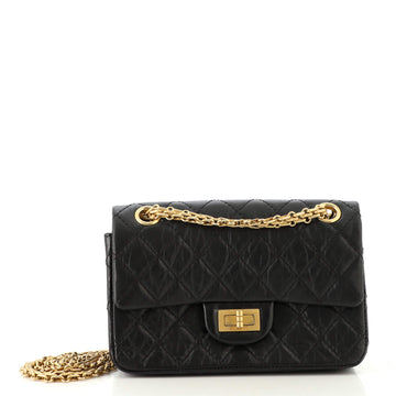 Chanel Reissue 2.55 Flap Bag Quilted Aged Calfskin Mini