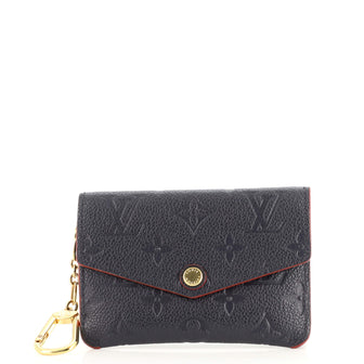 Louis Vuitton Key Pouch Monogram Empreinte Leather