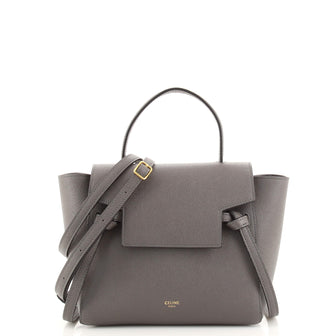 Celine Belt Bag Textured Leather Nano