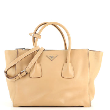 Prada Twin Pocket Tote City Calfskin Medium