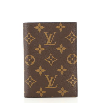 Louis Vuitton Passport Cover Monogram Canvas