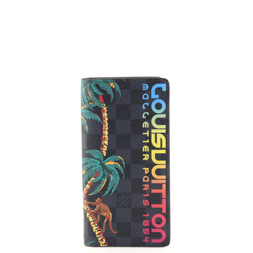 Louis Vuitton Brazza Wallet Limited Edition Damier Cobalt Jungle