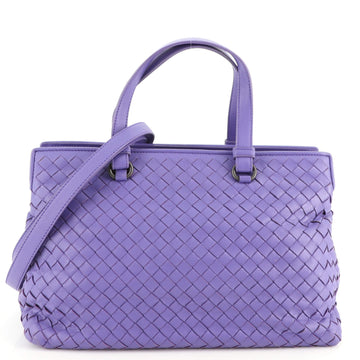 Bottega Veneta 2-Pocket Convertible Tote Intrecciato Nappa Medium